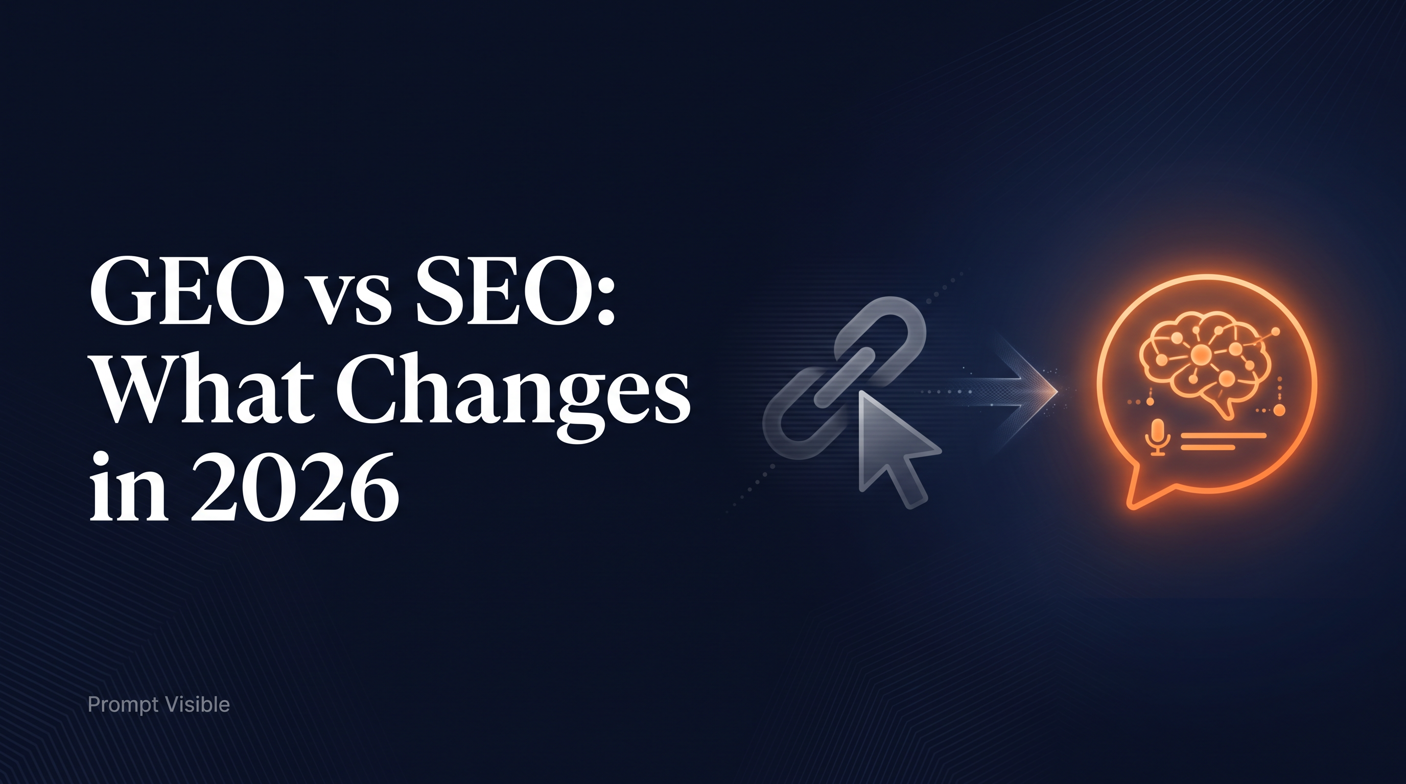 GEO vs SEO: What Changes in 2026